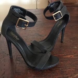 Black high heels